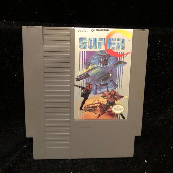 Super C NES Video Game (Nintendo Entertainment System, 1990) Super Contra
